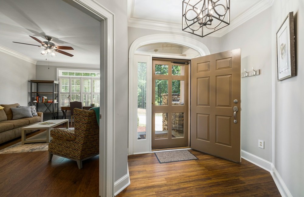 Front Door Entryway Living Room