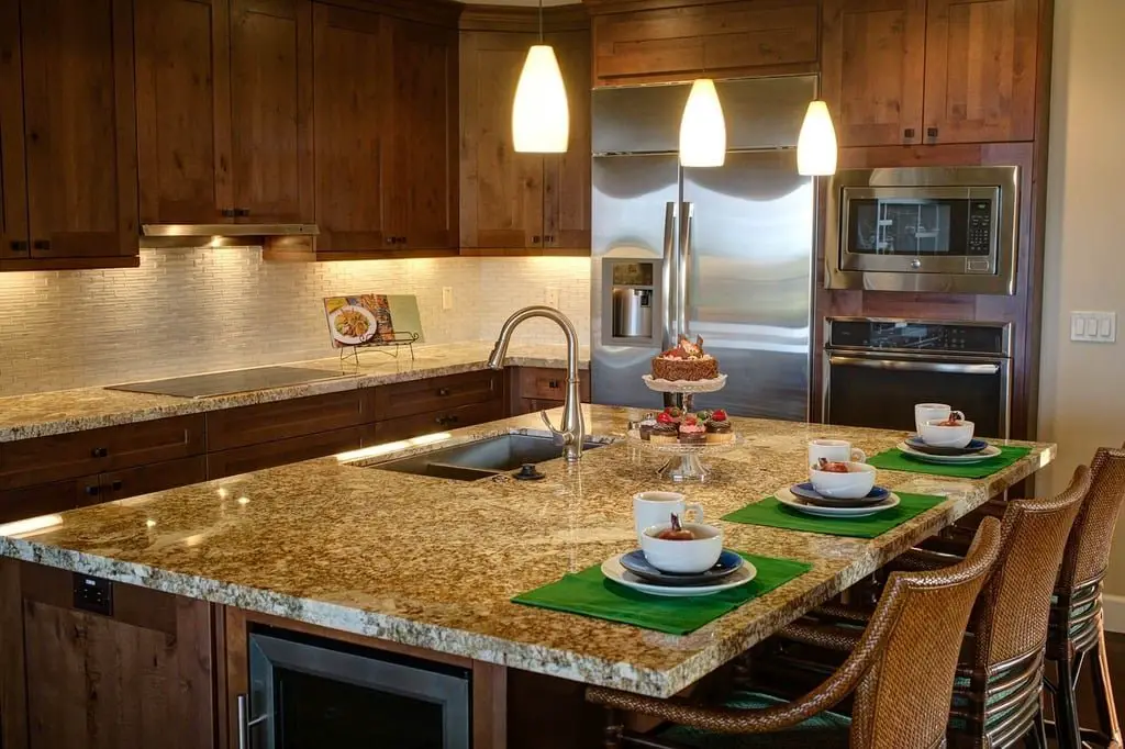 Kitchen Island With Back Panel Ideas