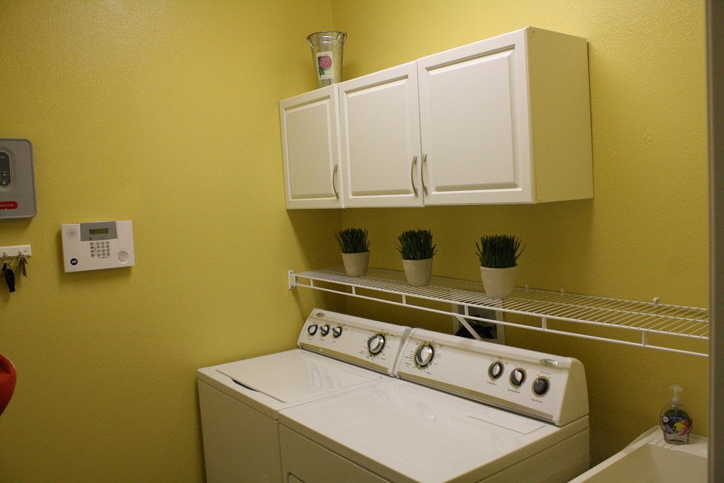 Laundry Room Shelving Ideas