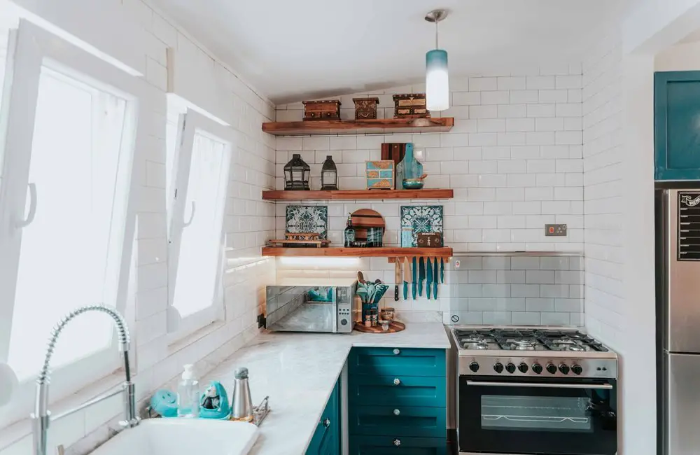 boho style kitchen